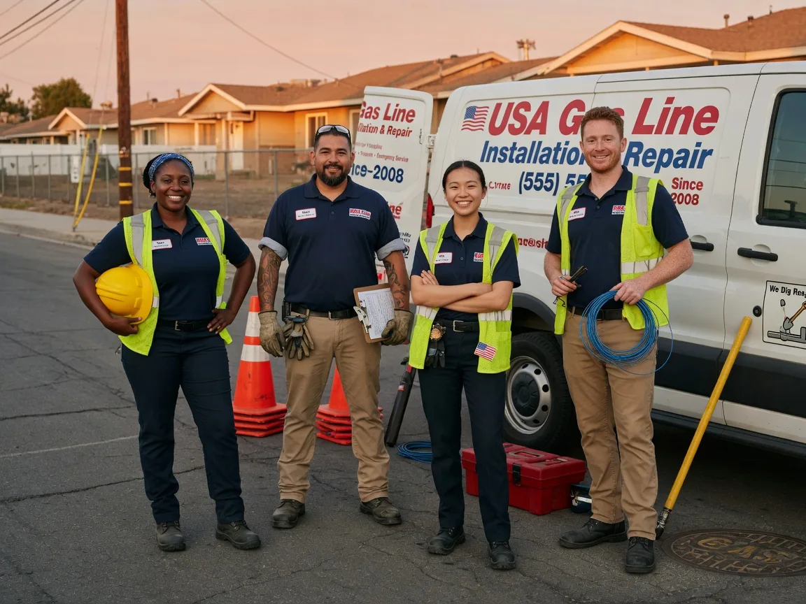 Gas Line Installation company in Tyrone, OK